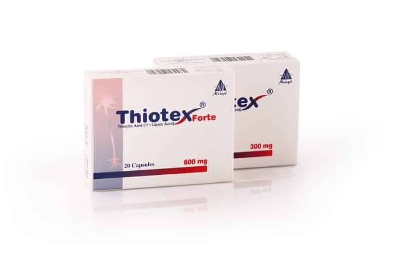 ثيوتيكس فورت 600 مجم 20 كبسولة