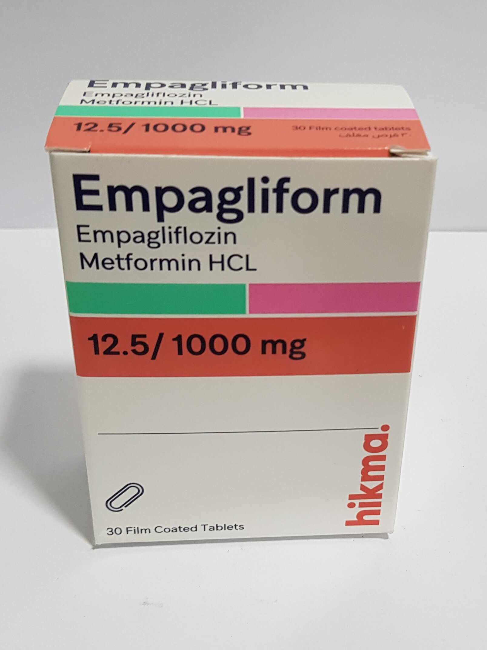 إمباجليفورم 12.5/1000مجم 30 قرص