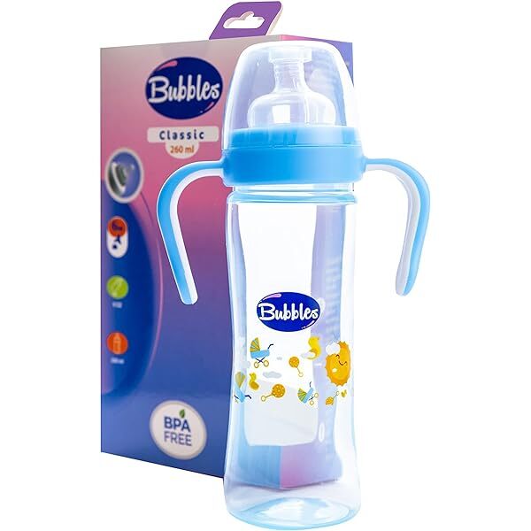 ببرونة بابلز كلاسيك بيد 260 مل - أزرق