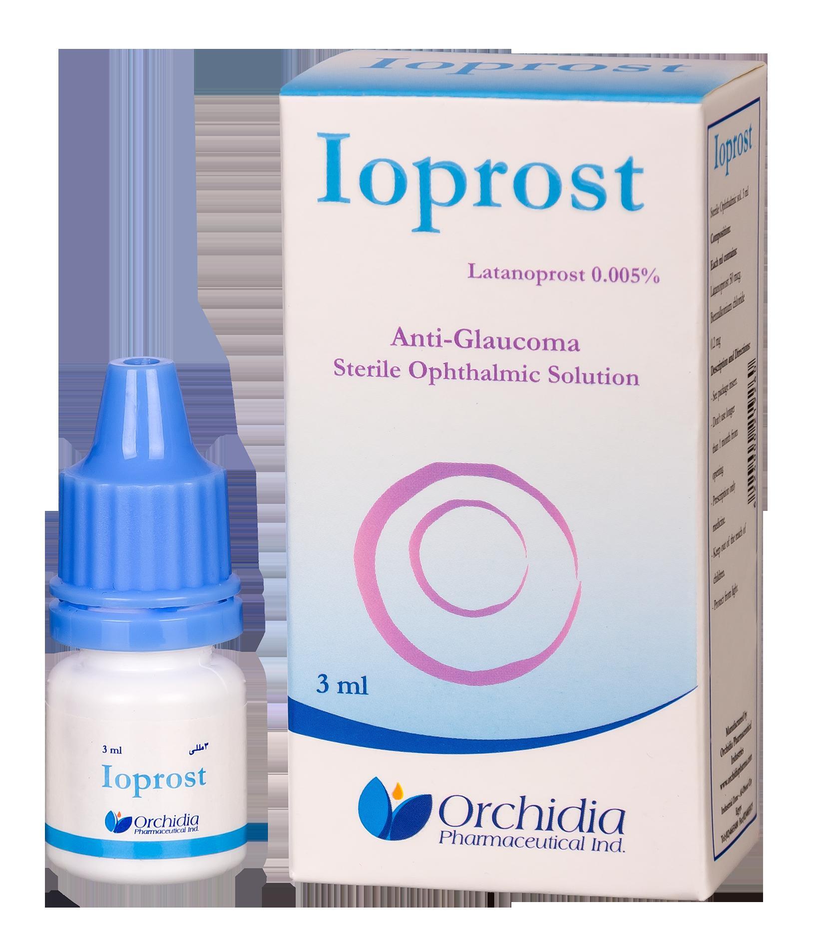 ايوبروست 50مكجم/مل قطرة عين 3 مل