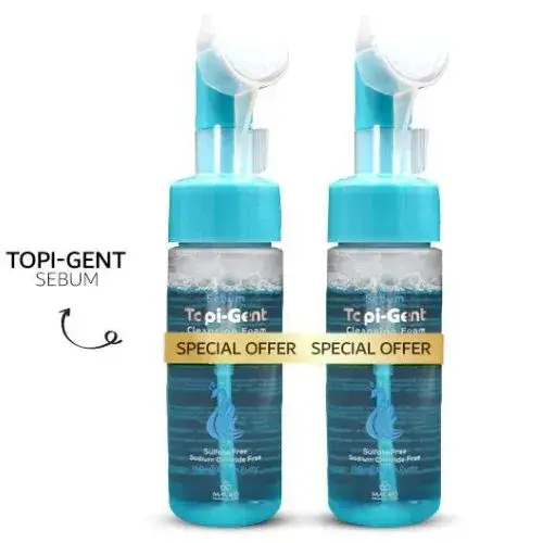توب جينت سيبيم غسول رغوي للبشرة 150 مل (1+1) عرض خاص