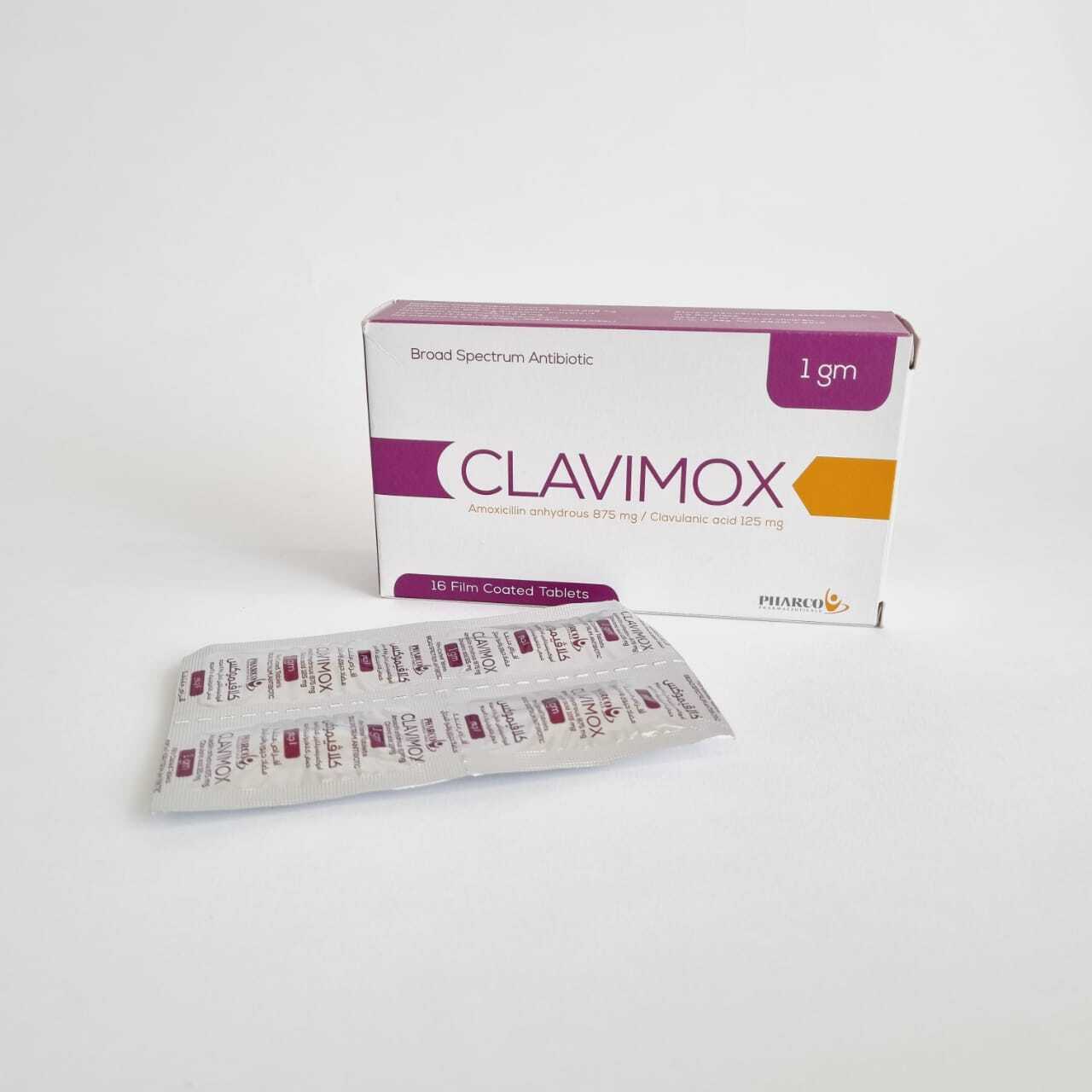 CLAVIMOX 1MG 16TAB