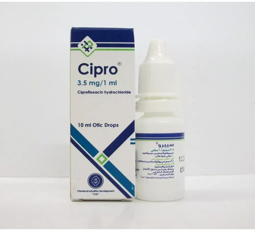 Cipro 3.5 mg/ ML Ear Drops 10 ML