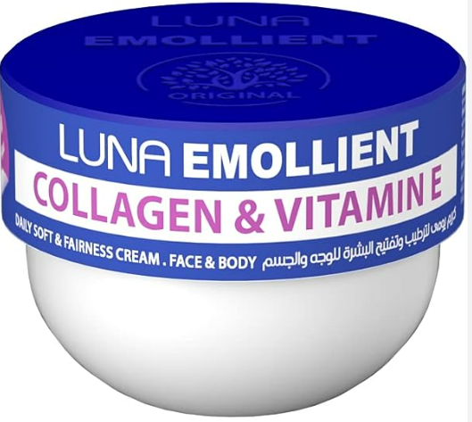 LUNA EMOLLIENT COLLAGEN & VIT E 160GM