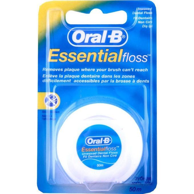 ORAL- B. DENTAL FLOSS WAXED 50M