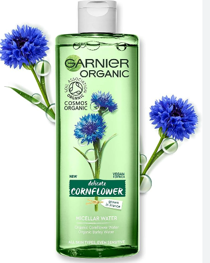 GARNIER ORGANIC CORN FLOWER MICELLAR 400ML