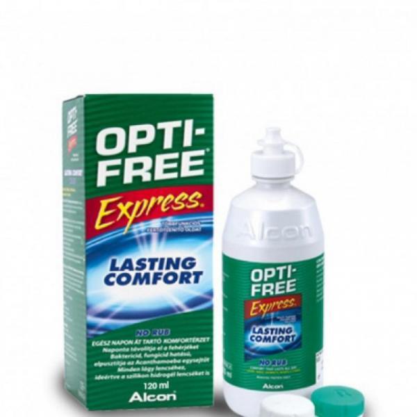 Opti-free express sol120 ML محلول العدسات الاصقة