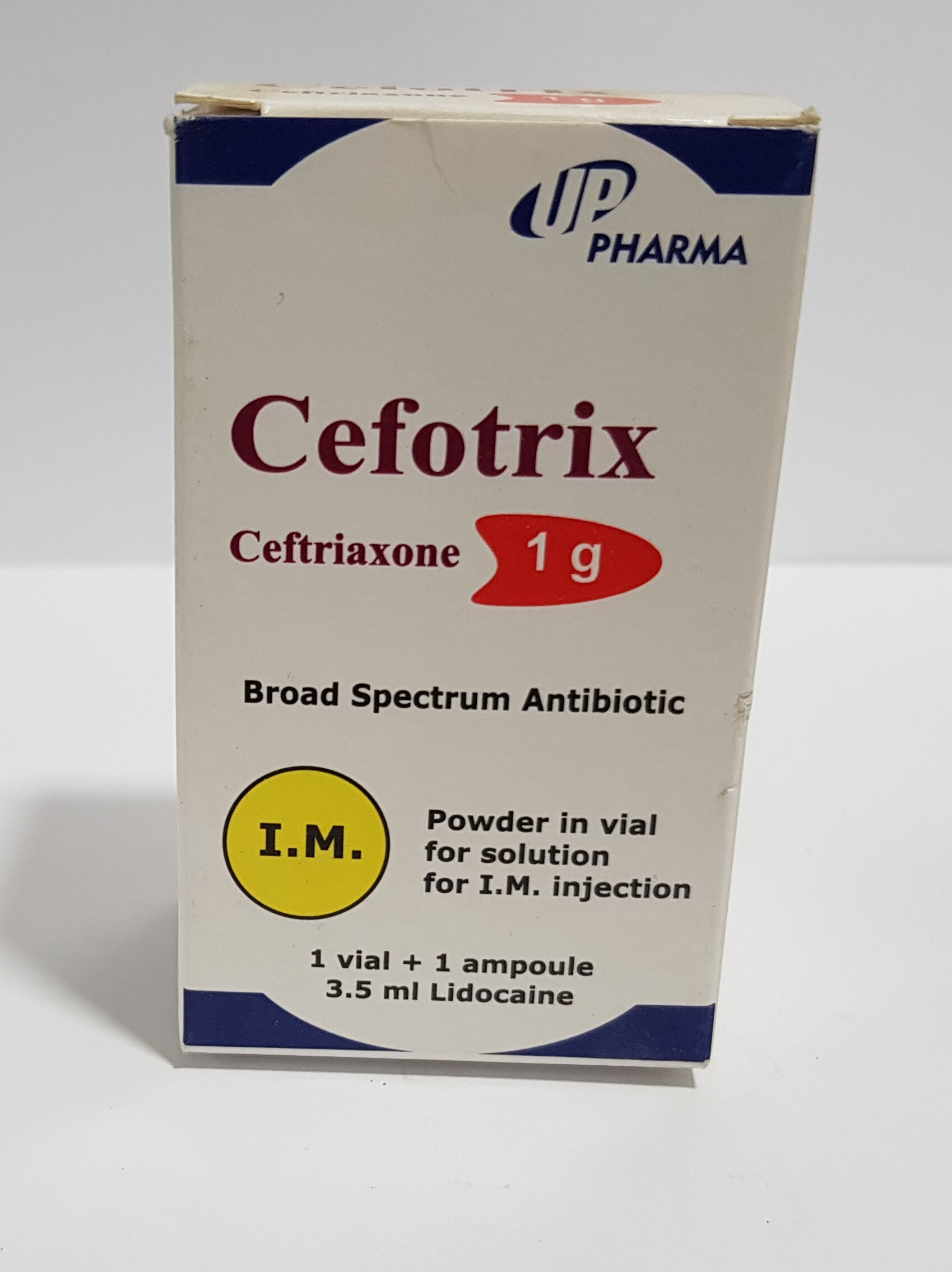 CEFOTRIX 1 GM I . M VIAL