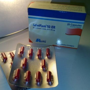 ADWIFLAM 50 ER MG 20 CAP